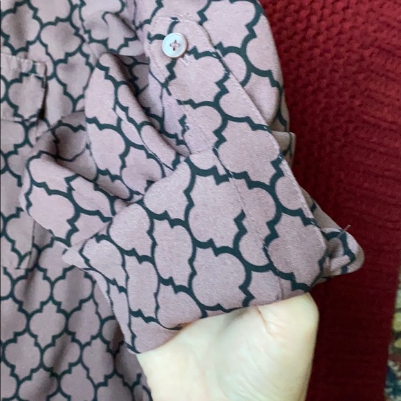 Mauve blouse - Picture 4 of 6